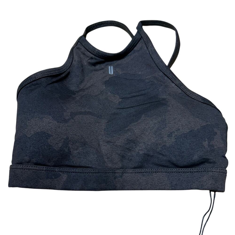 NOBULL Women's Halter Sports Bra Brown Camo Size X-Small New With Tags